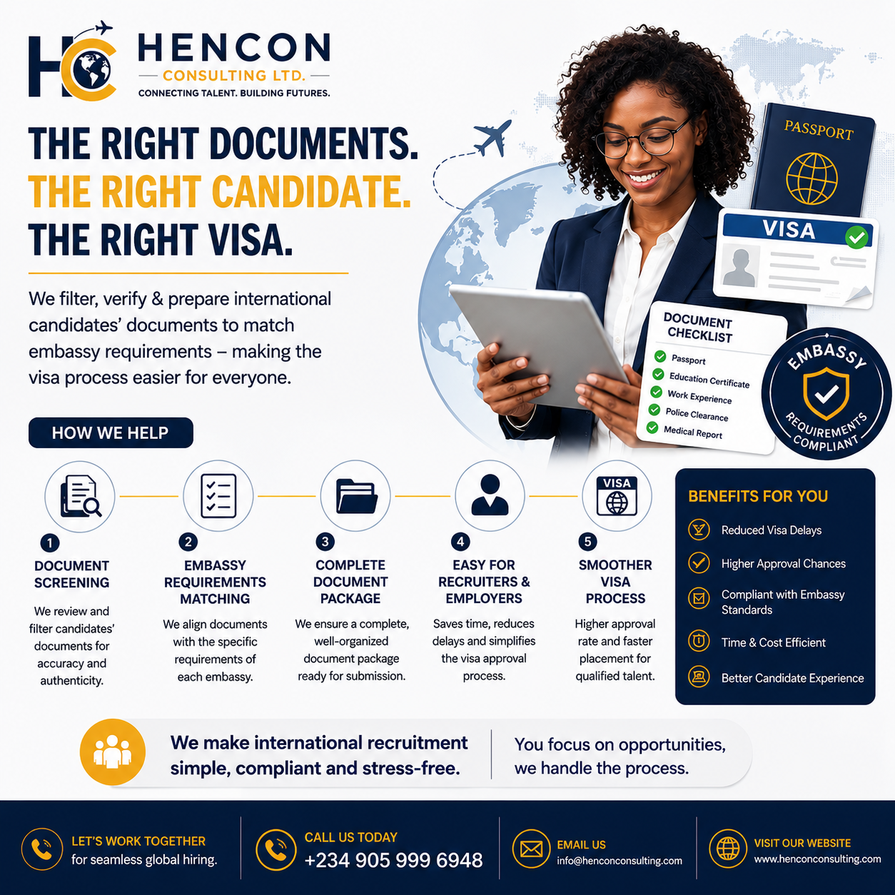 hencon -document processing